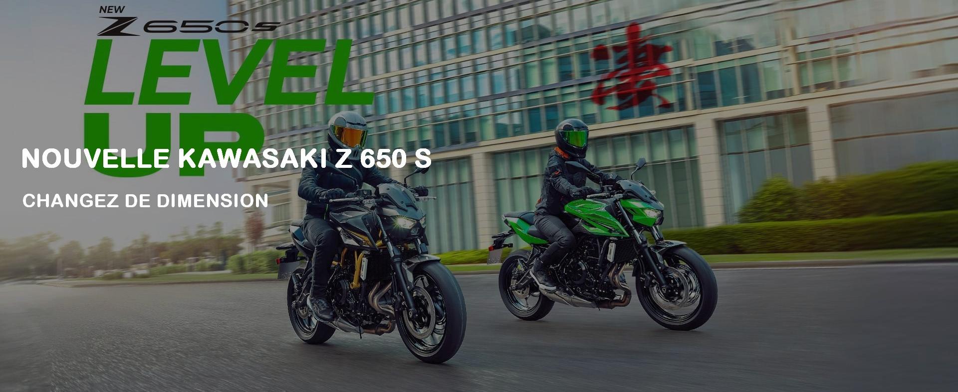 Nouvelle Kawasaki Z650S